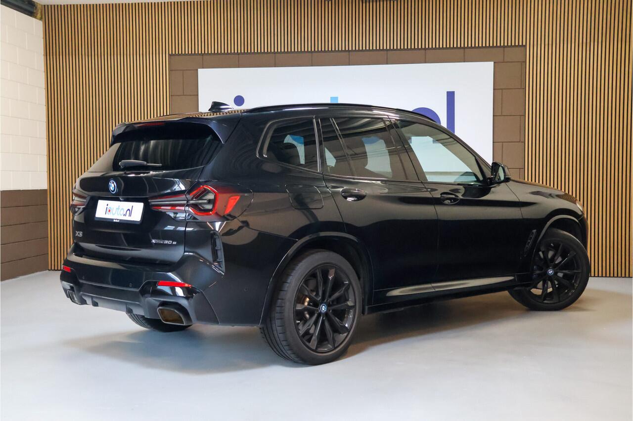 BMW X3 xDrive30e M-Sport Shadow Line Pano/360/Head-up/Keyless//HUD/Sportstoelen/Dodehoek/20"