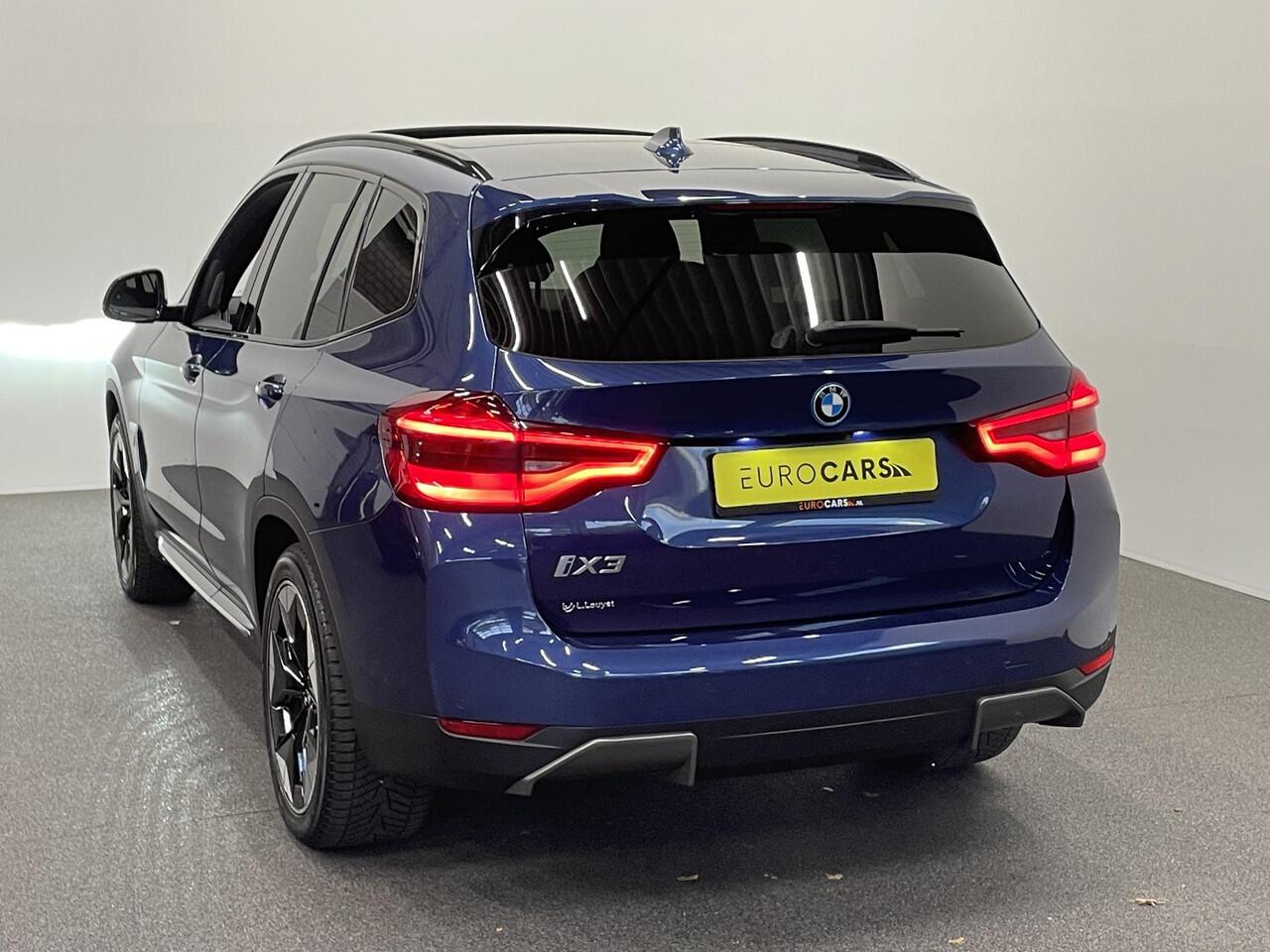 BMW X3 iX3 High Executive 80 kWh EV Leder Navi Carplay/Androidauto Sensoren voor en achter 360 Camera Full Led Pano Dak Head-Up display Harman Kardon Adaptieve Cruise Control