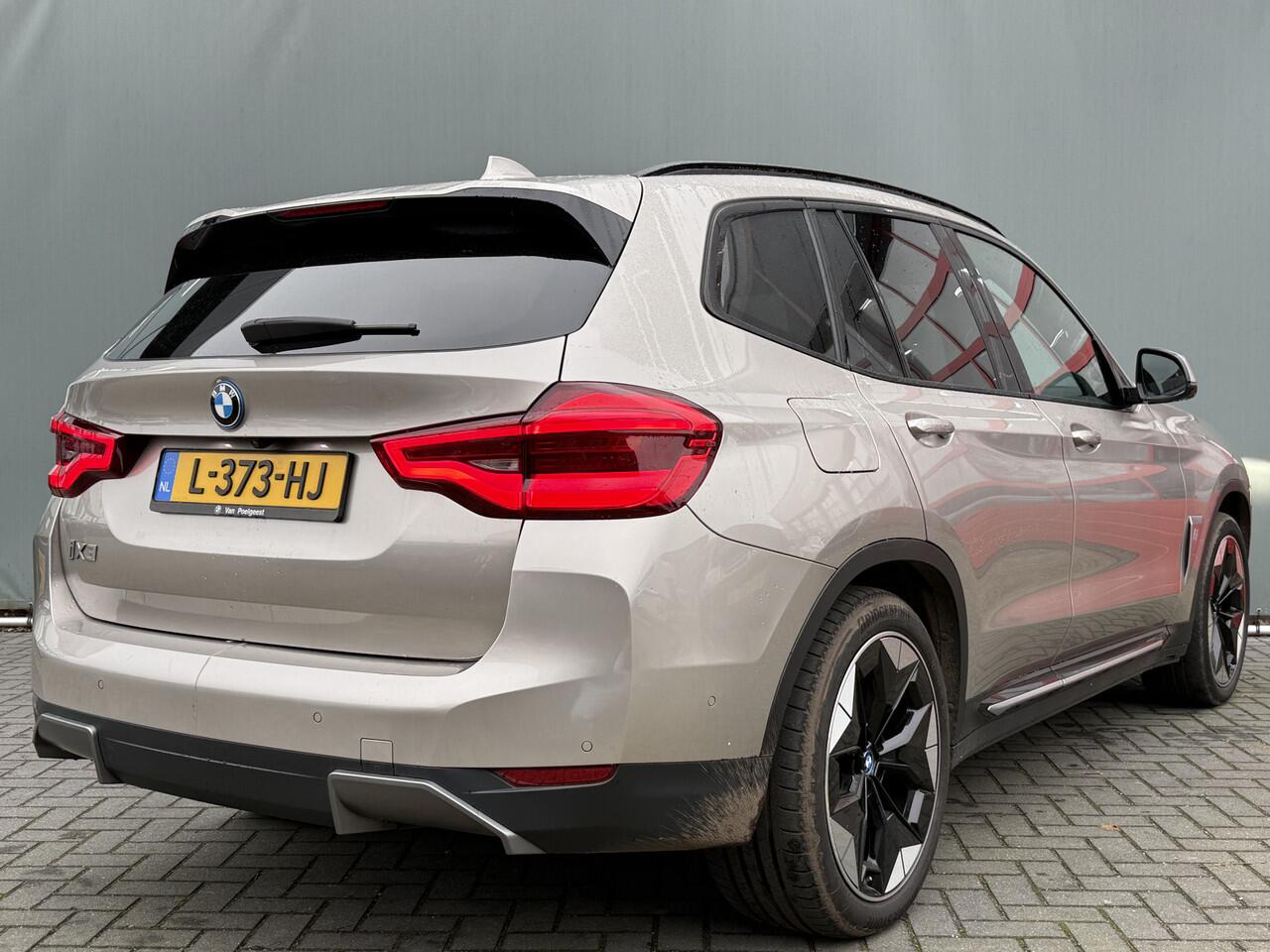 BMW X3 iX3 BWJ 2021 80 KWh High Executive 286 PK PANODAK | FULL LED | LEDER | STOELVERW. | ADAPTIVE CRUISE | CAMERA | HARMAN&KARDON | HEAD-UP DISPLAY | ELEKR. STOELEN | CARPLAY + ANDROID | NAVI | CLIMA | LMV