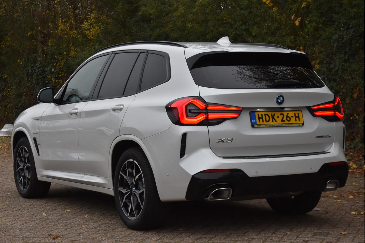 BMW X3 xDrive30e High Executive M-Sport 299 pk Driving Assistant | Camera | Elekt.trekhaak | Carplay | Leder | Adapt.CC | Full LED | Historie