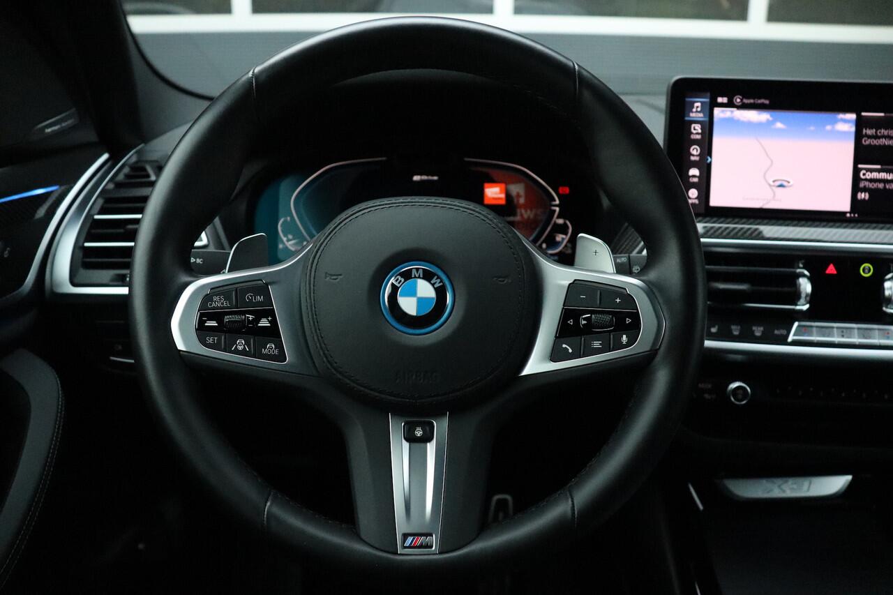 BMW X3 xDrive30e M-sport, Acc, Pano, Tansanitblau