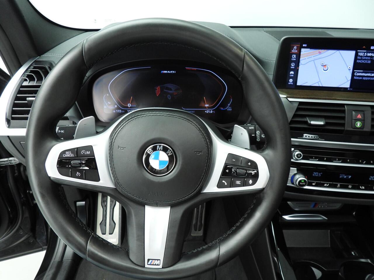 BMW X3 M40i xDrive | M-Sportpakket | LED | Leder | HUD | Schuifdak | Trekhaak | DAB | Hifi speakers | Alu 20 inch