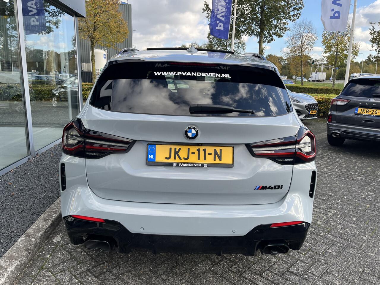 BMW X3 M40i xDrive High Executive M Sport 360pk/265kW Automaat | BTW | M-sportstoelen | Panoramadak | 21 inch | BMW Laser | HUD etc. etc.