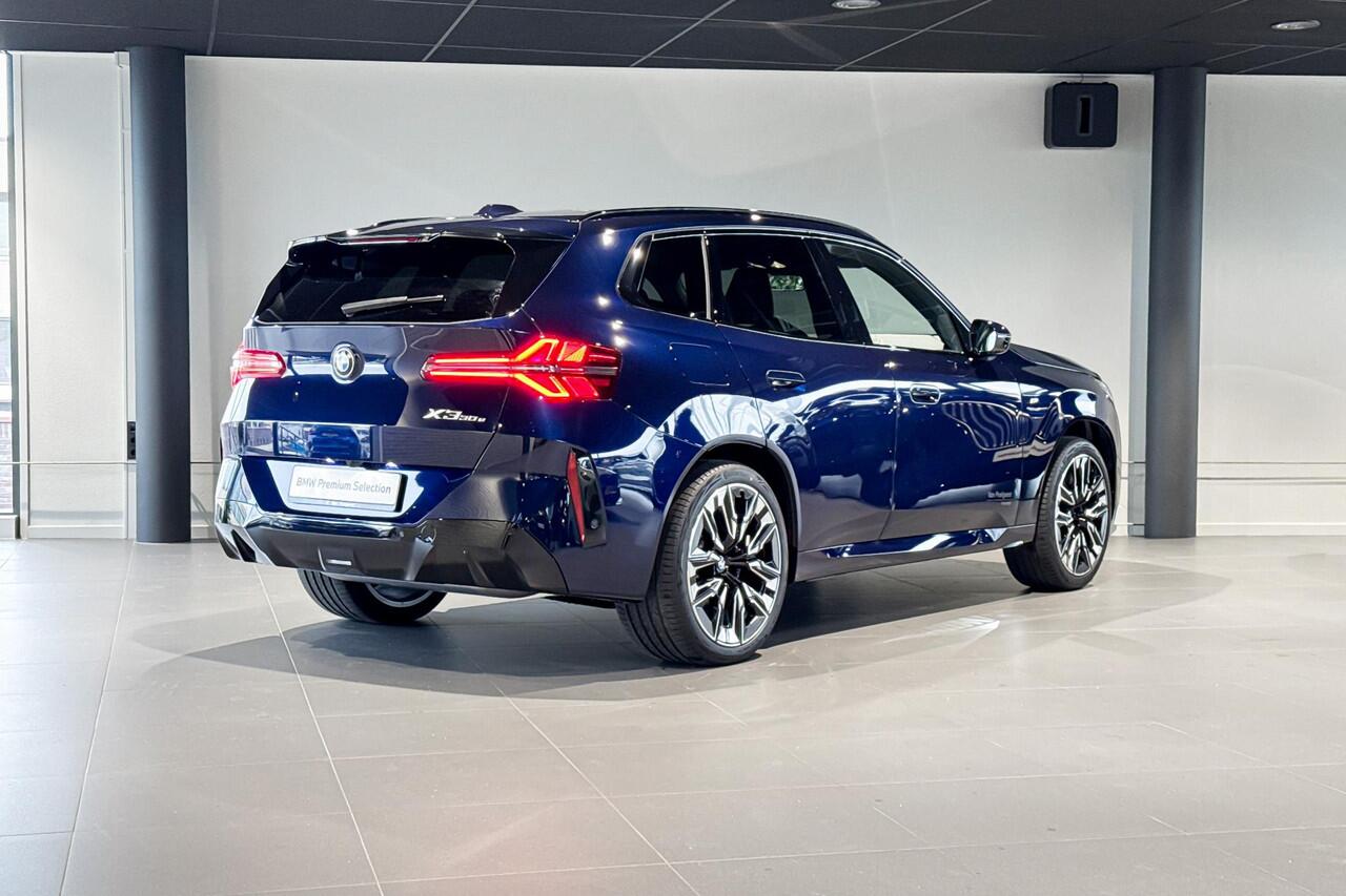 BMW X3 30e xDrive | M Sport | Glazen Panoramadak | Harman Kardon | Stoelventilatie | Trekhaak |