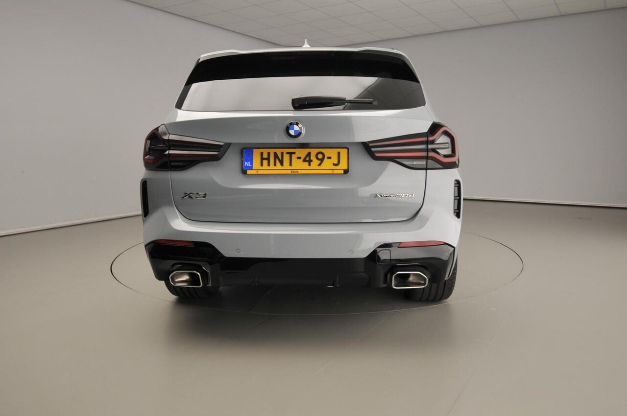 BMW X3 xDrive30d | M-Sportpakket | Laserlicht | Leder | HUD | Trekhaak | Schuifdak | Elektr. zetels | Active cruise | DAB | Harman-kardon sound | Alu 21 inch