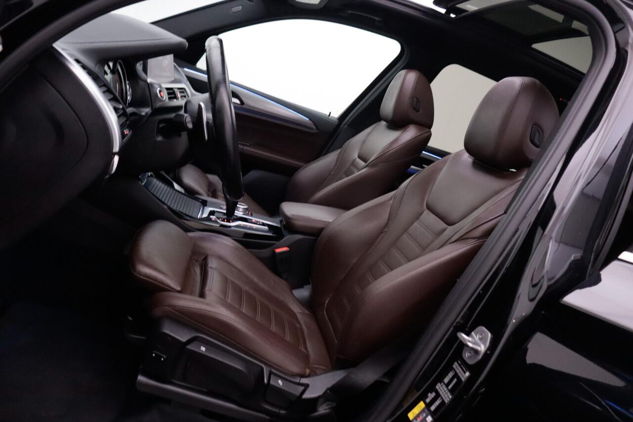 BMW X3 30e M-SPORT High Executive PANO | LEDER | HEAD UP | 21"LMV | CARPLAY | ELEK. TREKH. | SPORTST. | STOELVERW.