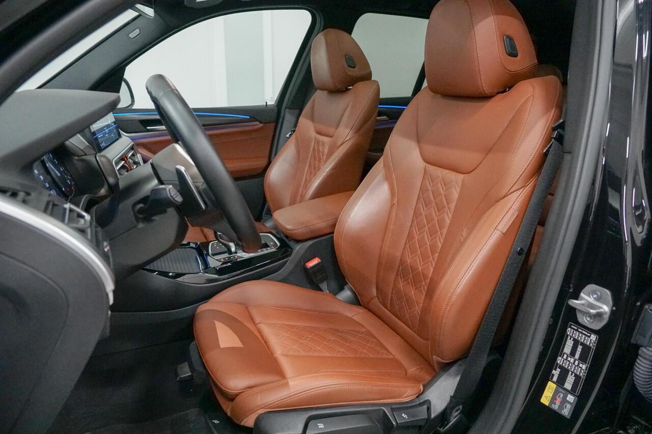 BMW X3 xDrive30e M-Sport | Panoramadak | Head Up | Tartufo leder