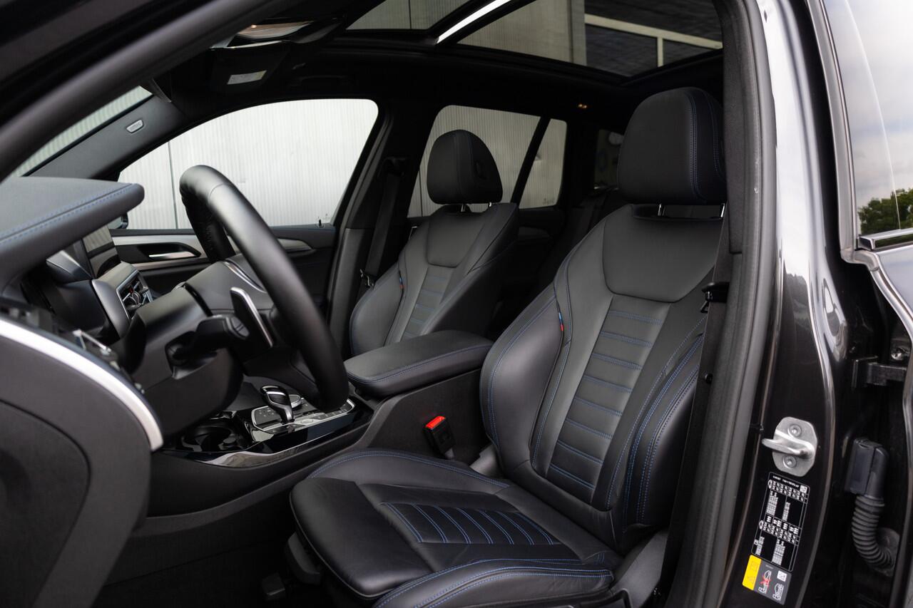 BMW X3 xDrive30e 292 pk High Executive M-Sportpakket / Nieuw-Model/ Pano-Dak/ Sport-Stoelen/ Stoel.Verw/ Head-Up/ Led-Koplamp/ 20'' LMV