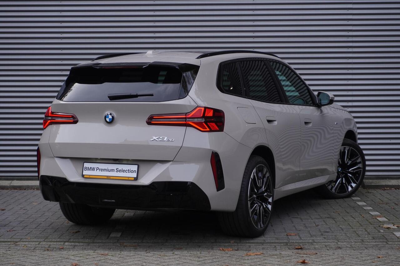 BMW X3 20 xDrive M Sportpakket Pro | Premium Pack | Professional Pack | Glazen panoramadak | HIFI System Harman Kardon