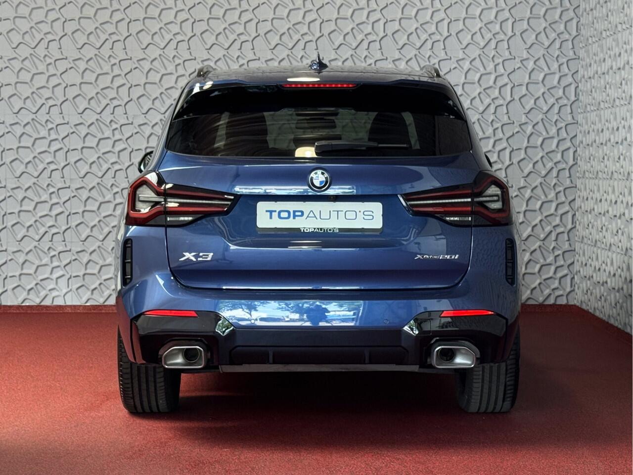 BMW X3 2.0i XDRIVE M-SPORT LEER LED NAVI CAMERA STOEL/STUUR VERW. ELEK.KLEP