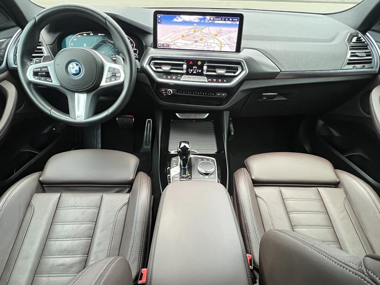 BMW X3 xDrive30e M-Sport Business Edition Plus Navigatie Panoramadak Elektrische Sportstoelen Leder Stoelverwarming Led Dab Getint Glas NL Auto 1e Eigenaar Plug In Hybride BTW