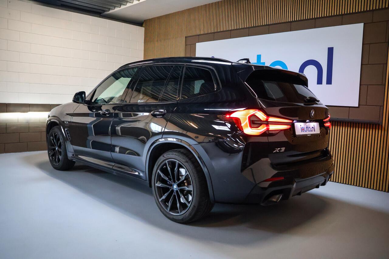 BMW X3 xDrive30e M-Sport Shadow Line Pano/360/Head-up/Keyless//HUD/Sportstoelen/Dodehoek/20"
