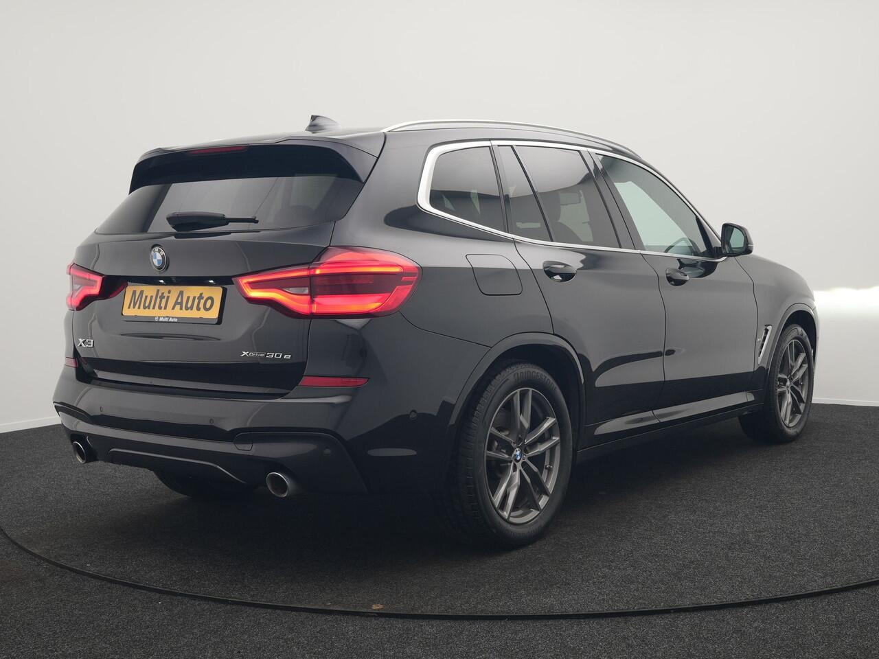 BMW X3 xDrive30e M Sport Plug In Hybrid 293pk Dealer O.H. PHEV | Panodak | Head Up | Camera | Lederen Sportstoelen Verwarmd | Sfeerverlichting | Keyless | Blis | Virtual | Navigatie | DAB |