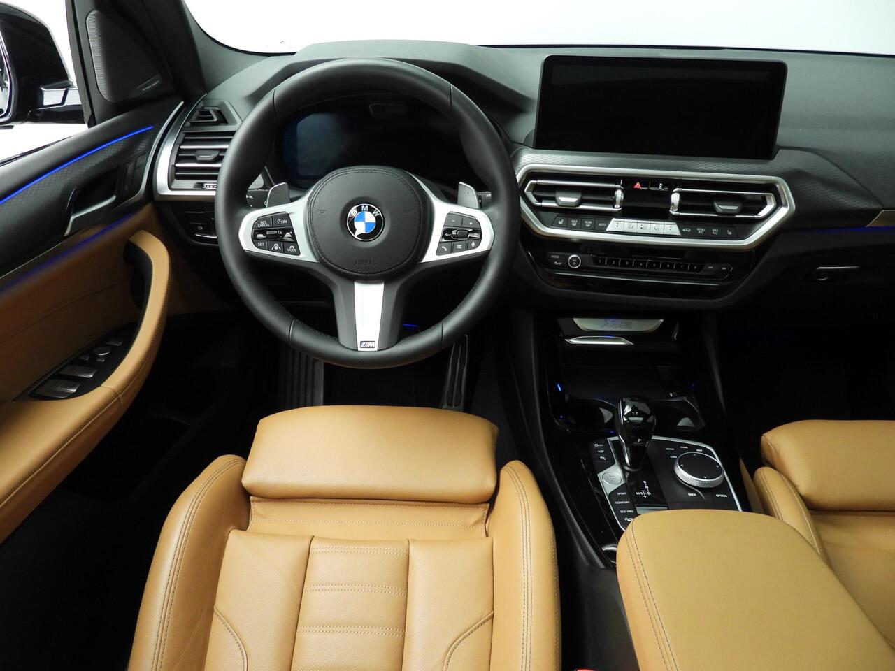 BMW X3 xDrive20i | M-Sportpakket | LED | Leder | HUD | Active cruise | Schuifdak | Elektr. zetels | Keyles go | DAB | Harman-kardon sound | Alu 20 inch