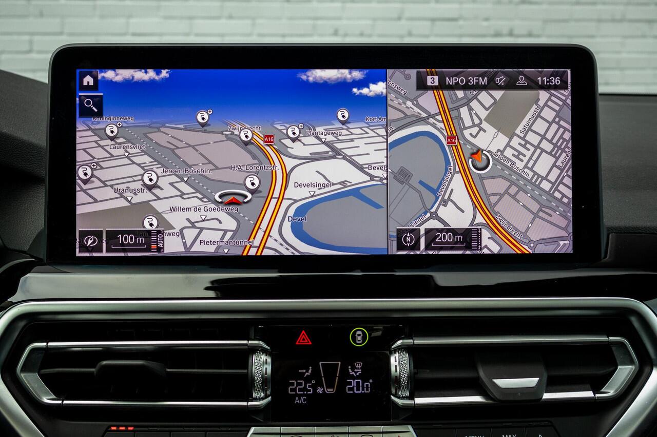 BMW X3 xDrive30e Pano|Laser|Leer|Sportstoelen|Stuurverw|Trekhaak