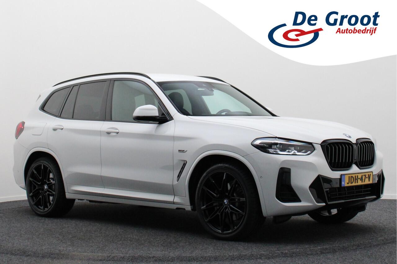 BMW X3 xDrive30e High Executive M-pakket Leer, Stoelverwarming, Camera, Cruise, Apple Carplay, LED, DAB, 21''