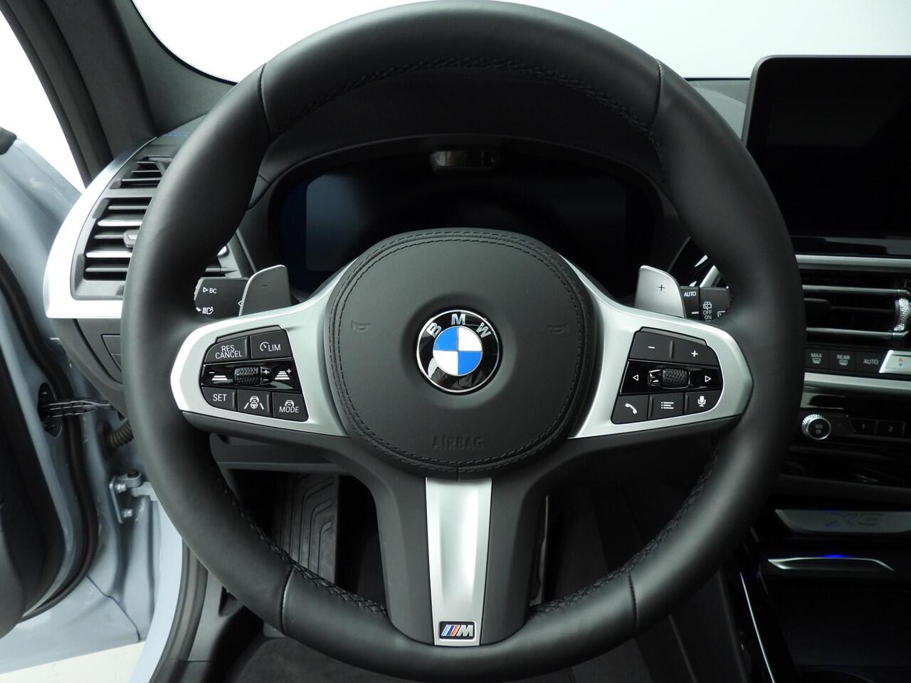 BMW X3 xDrive30d | M-Sportpakket | Laserlicht | Leder | HUD | Trekhaak | Schuifdak | Elektr. zetels | Active cruise | DAB | Harman-kardon sound | Alu 21 inch