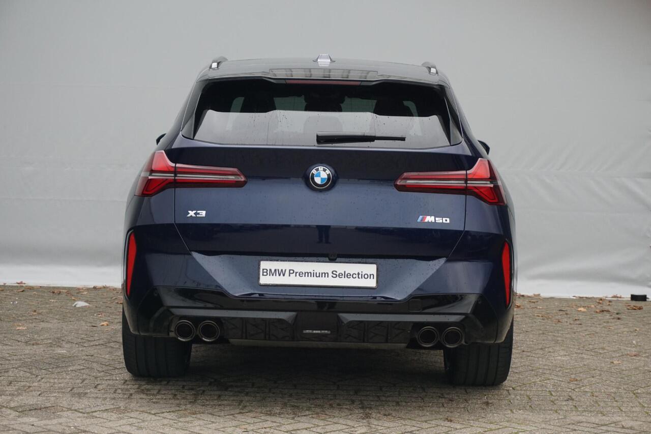 BMW X3 M50 M Sportpakket Pro 20'' / Harman Kardon / Elektrisch verstelbare stoelen / Panoramadak / Trekhaak