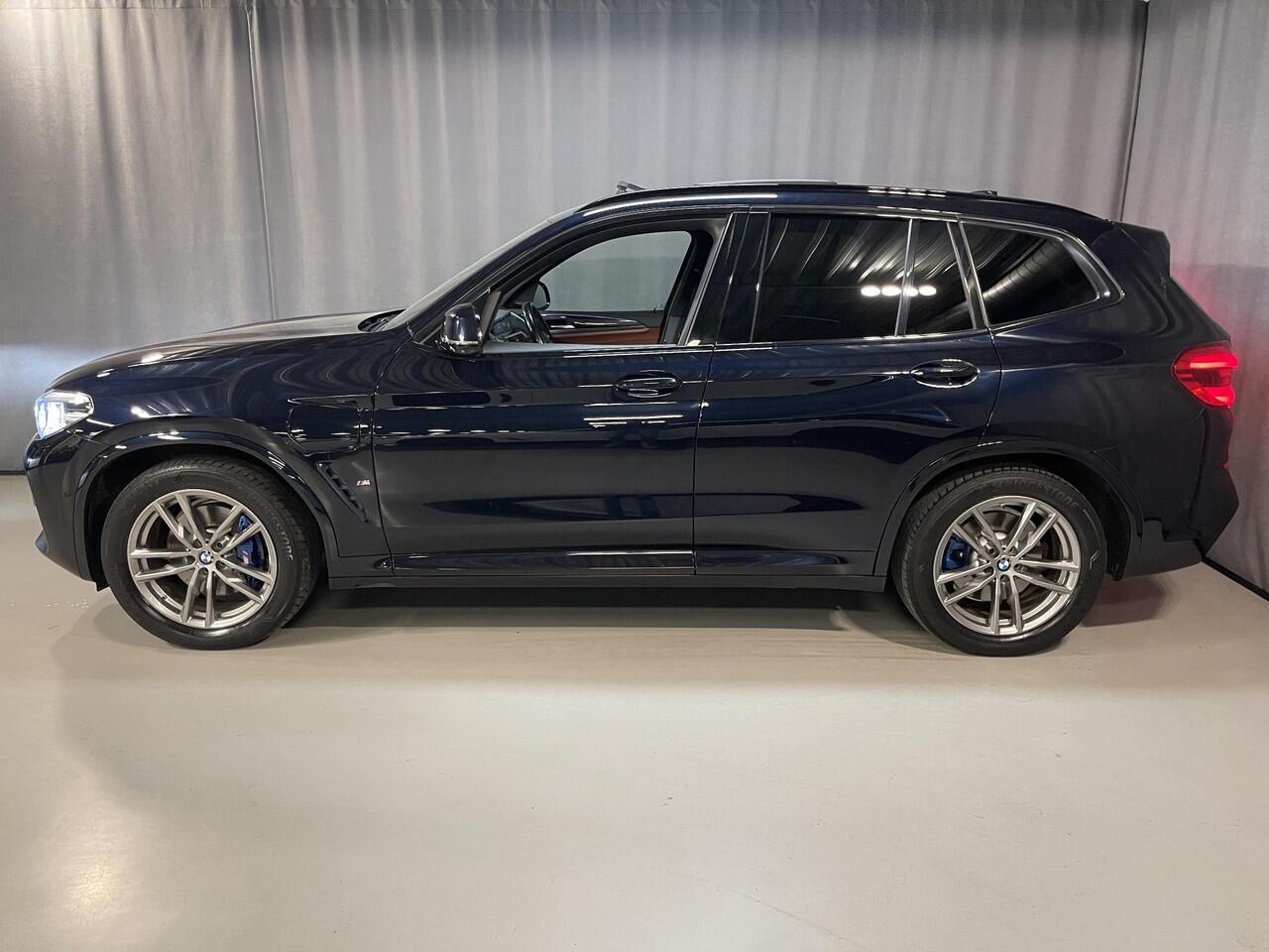 BMW X3 xDrive30e High Executive M Sport 19"/Leder + memory/Panoramadak/Harman Kardon/Trekhaak/Sport Steering/Stoelverwarming/Sfeerverlichting/360 Camera/Apple Carplay & Android Auto