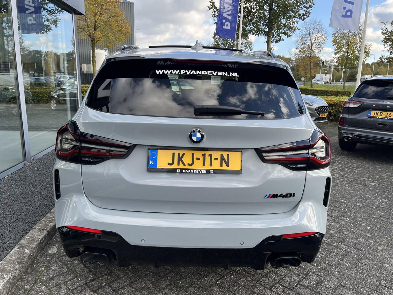 BMW X3 M40i xDrive High Executive M Sport 360pk/265kW Automaat | BTW | M-sportstoelen | Panoramadak | 21 inch | BMW Laser | HUD etc. etc.