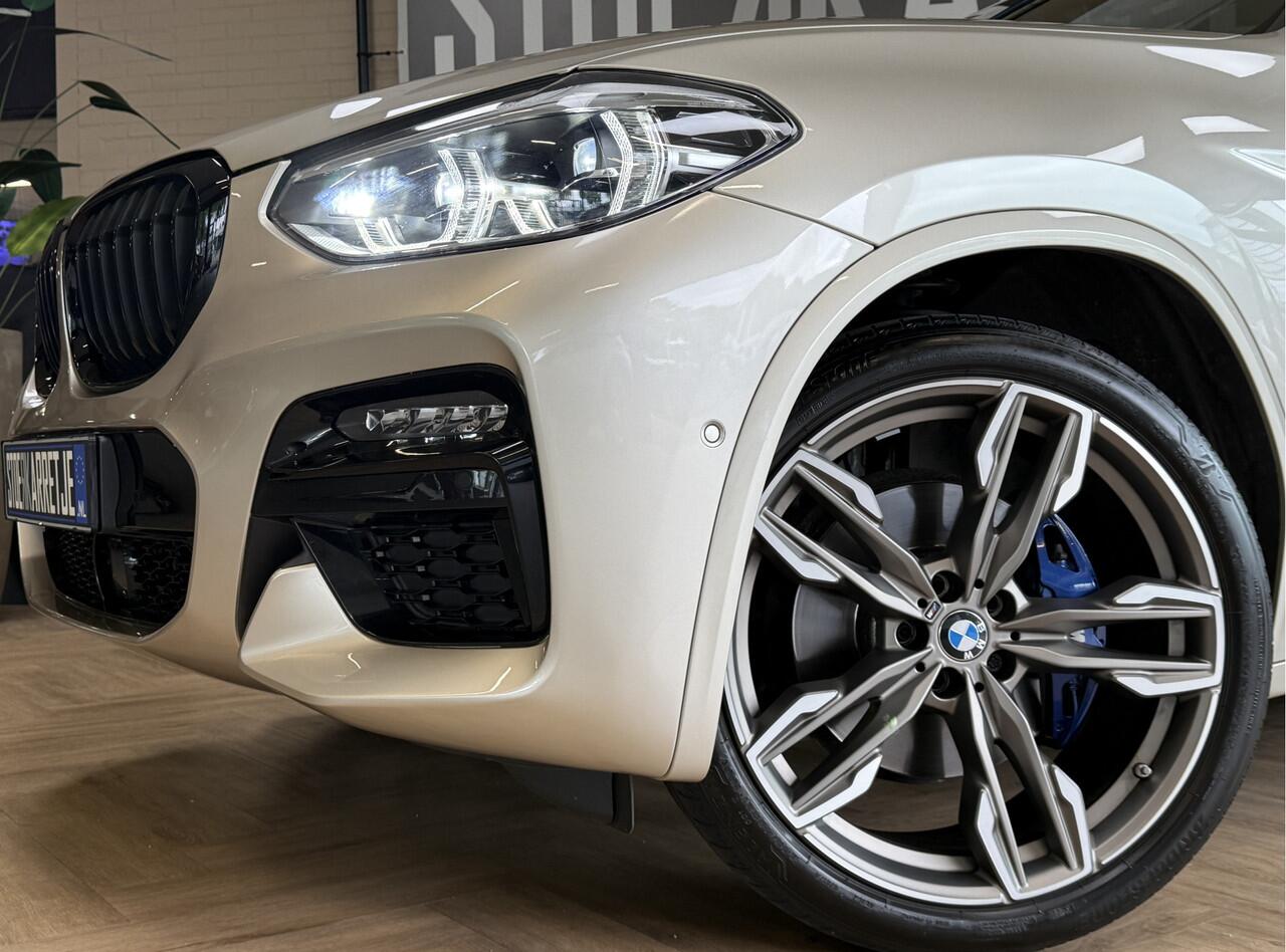 BMW X3 M40i xDrive High Executive M Sport Groot Navi | H&K | Pano | 21" | LED | HUD | Camera |