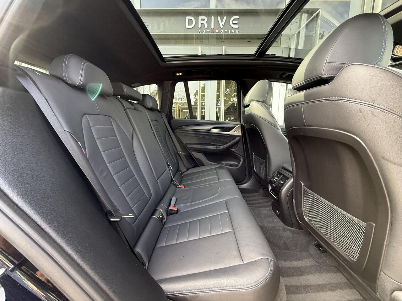 BMW X3 xDrive30e High Ex. M-Sport|SOH95%|Pano|Laser|HUD|360Cam|HiFi|Carbon zwart