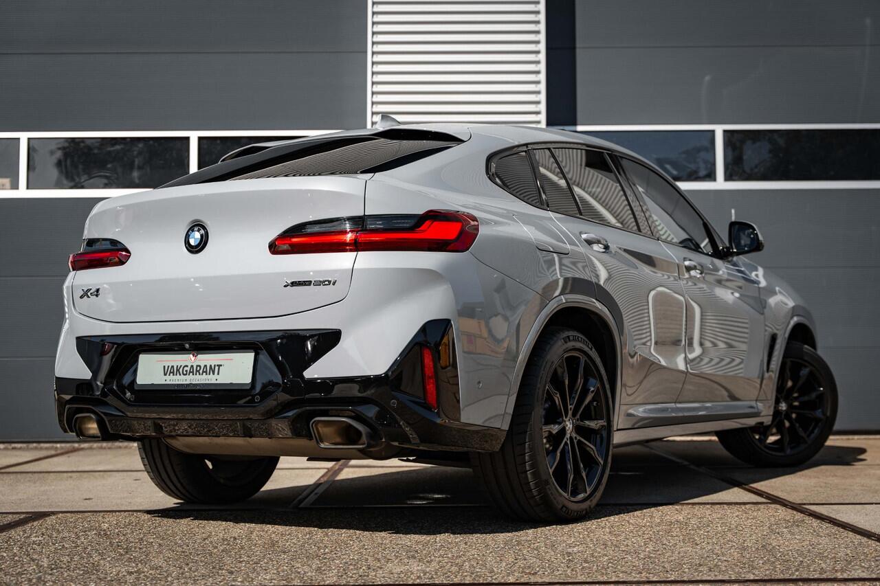 BMW X4 xDrive20i High Executive |Pano |M-Kuipstoelen |Carbon interieur |360° |Sfeer |Memory Seats
