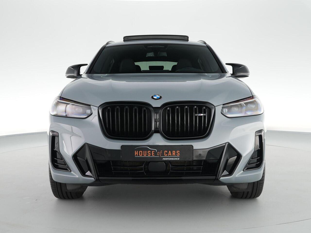 BMW X4 M40i xDrive 360pk High Executive |dealer onderhouden|M-sport|schuif/kantel dak|Harman&Kardon|Laser LED|memory|carbon interieur|trekhaak|shadow-line|Apple Carplay|21" lichtmetalen velgen|