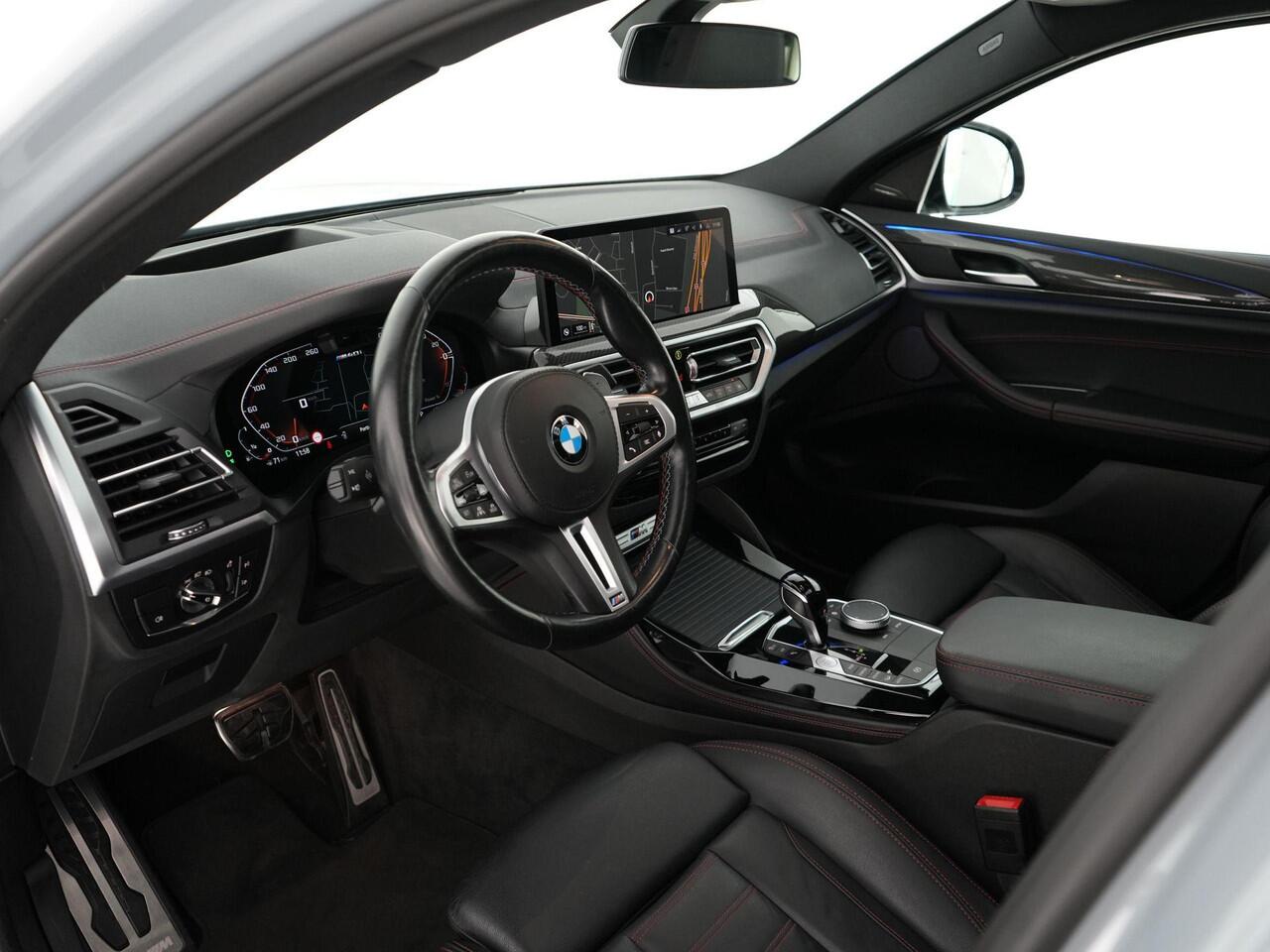 BMW X4 M40i xDrive 360pk High Executive |dealer onderhouden|M-sport|schuif/kantel dak|Harman&Kardon|Laser LED|memory|carbon interieur|trekhaak|shadow-line|Apple Carplay|21" lichtmetalen velgen|