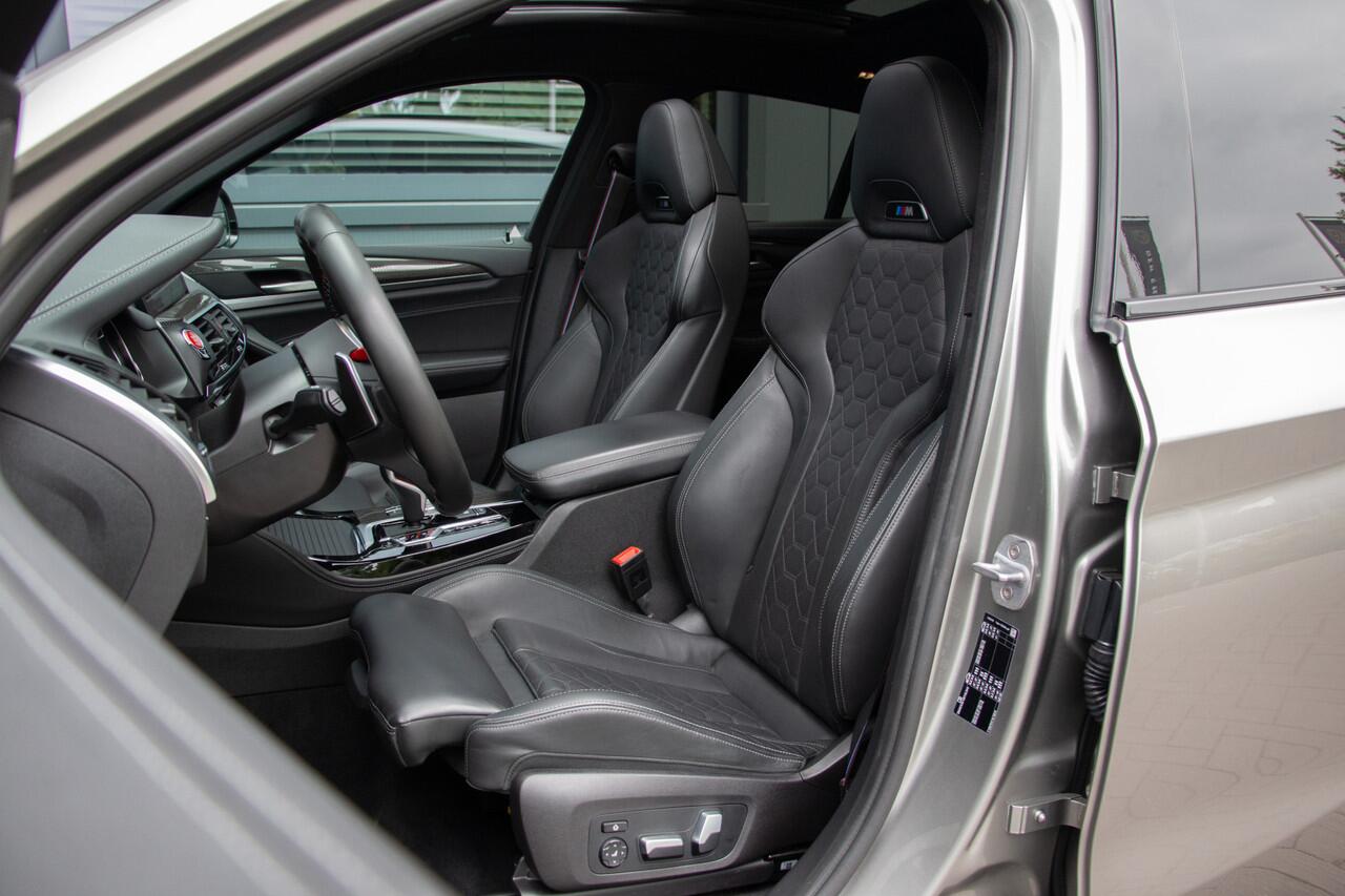 BMW X4 M Competition 510PK | 360 Cam | Head Up | Side Assist | Harman Kardon | E.TH 2400KG | Sportuitlaat | Carbon | 510PK | DAB+ | Ambiance Led | Adaptieve Led Koplampen | 21"| 3 Zone Airco | Botswaarschuwing | ¤157.940 N.P | Apple & Android Carplay | Memory | 