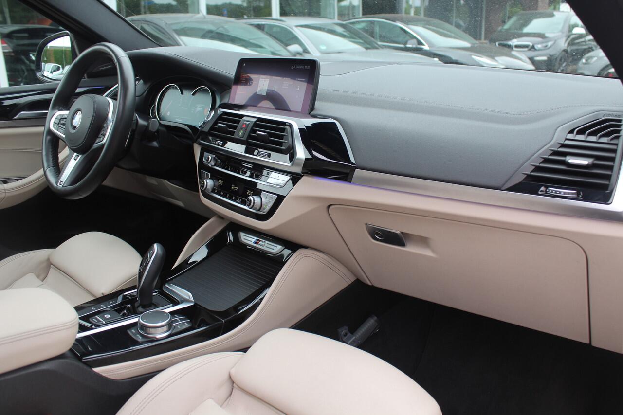 BMW X4 M40i High Executive / Trekhaak / Panoramadak / Camera / Head-up / Luxe Leder / 21'' / Harman Kardon / Navigatie / Stuur+Stoelverwarming / DAB / Dodehoek / Cruise Control