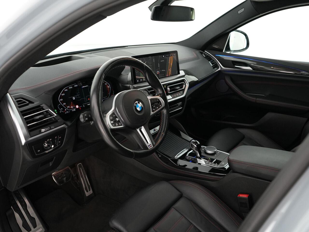 BMW X4 M40i xDrive 360pk High Executive |dealer onderhouden|M-sport|schuif/kantel dak|Harman&Kardon|Laser LED|memory|carbon interieur|trekhaak|shadow-line|Apple Carplay|21" lichtmetalen velgen|