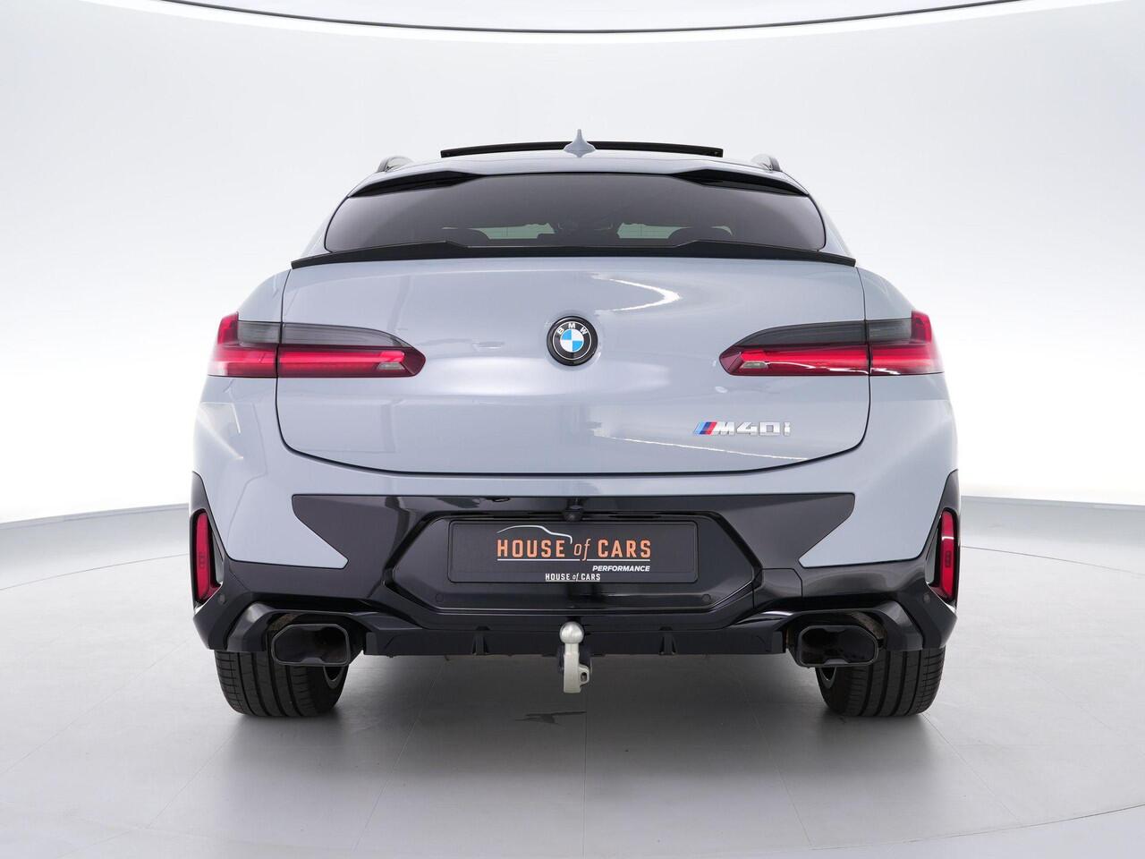 BMW X4 M40i xDrive 360pk High Executive |dealer onderhouden|M-sport|schuif/kantel dak|Harman&Kardon|Laser LED|memory|carbon interieur|trekhaak|shadow-line|Apple Carplay|21" lichtmetalen velgen|