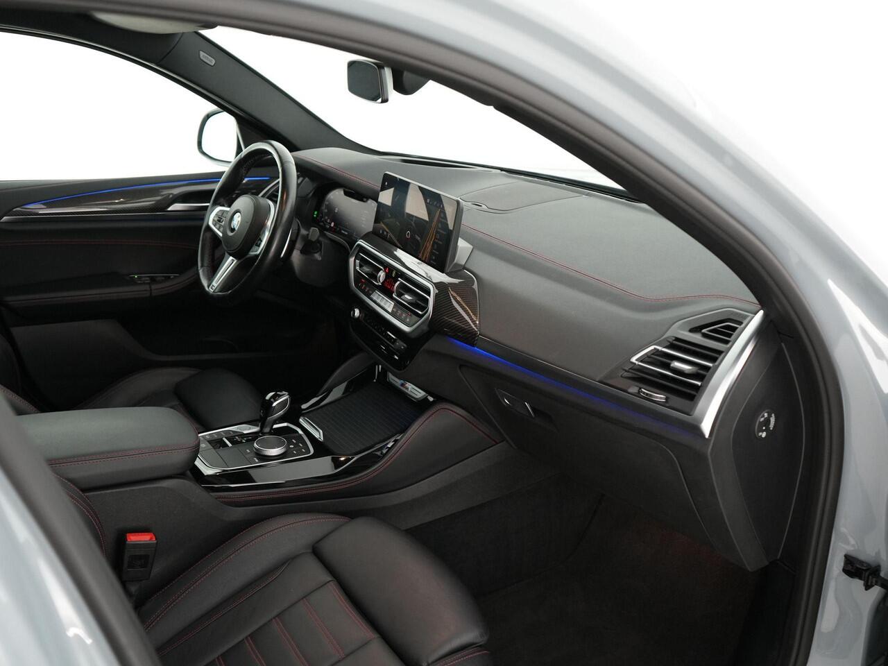 BMW X4 M40i xDrive 360pk High Executive |dealer onderhouden|M-sport|schuif/kantel dak|Harman&Kardon|Laser LED|memory|carbon interieur|trekhaak|shadow-line|Apple Carplay|21" lichtmetalen velgen|