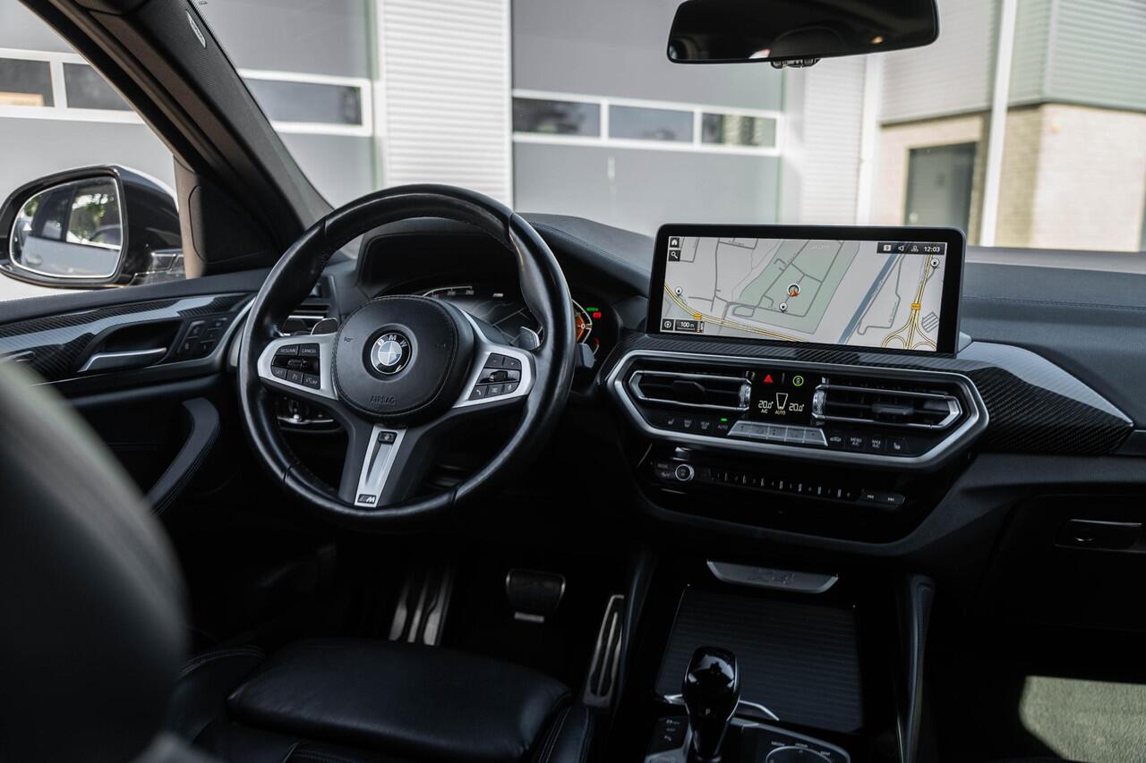 BMW X4 xDrive20i High Executive |Pano |M-Kuipstoelen |Carbon interieur |360° |Sfeer |Memory Seats