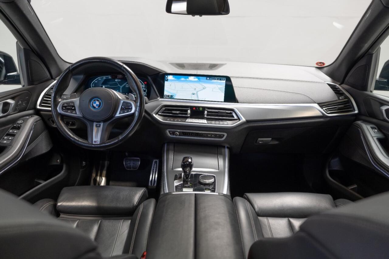 BMW X5 45e M-Sport High Executive 394 PK - El.trekhaak , BTW ,Pano.dak ,Plug In, Luchtvering, Head-up