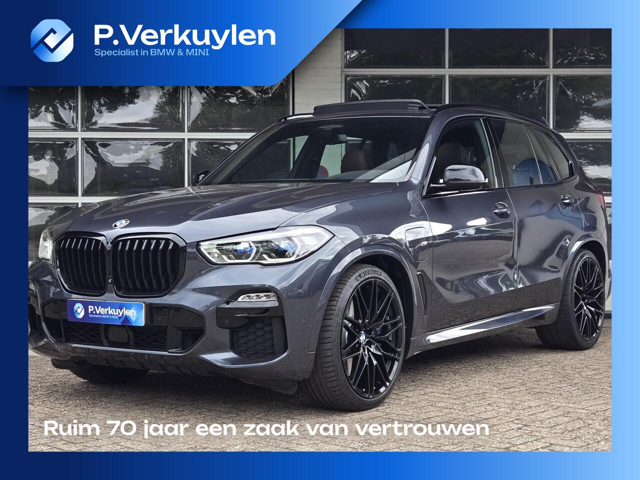 BMW X5 XDRIVE45E M SPORT | DRIVING PROFF. | PANORAMA | 360 CAMERA | SPORTSTOELEN | LASER | TREKHAAK |