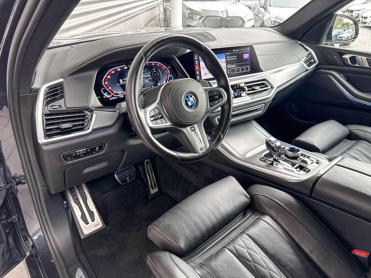 BMW X5 xDrive45e High Executive / M Sportpakket / Safety Pack / CoPilot Pack / Trekhaak / Sky Lounge / 22 inch / Stoelventilatie / CraftedClarity