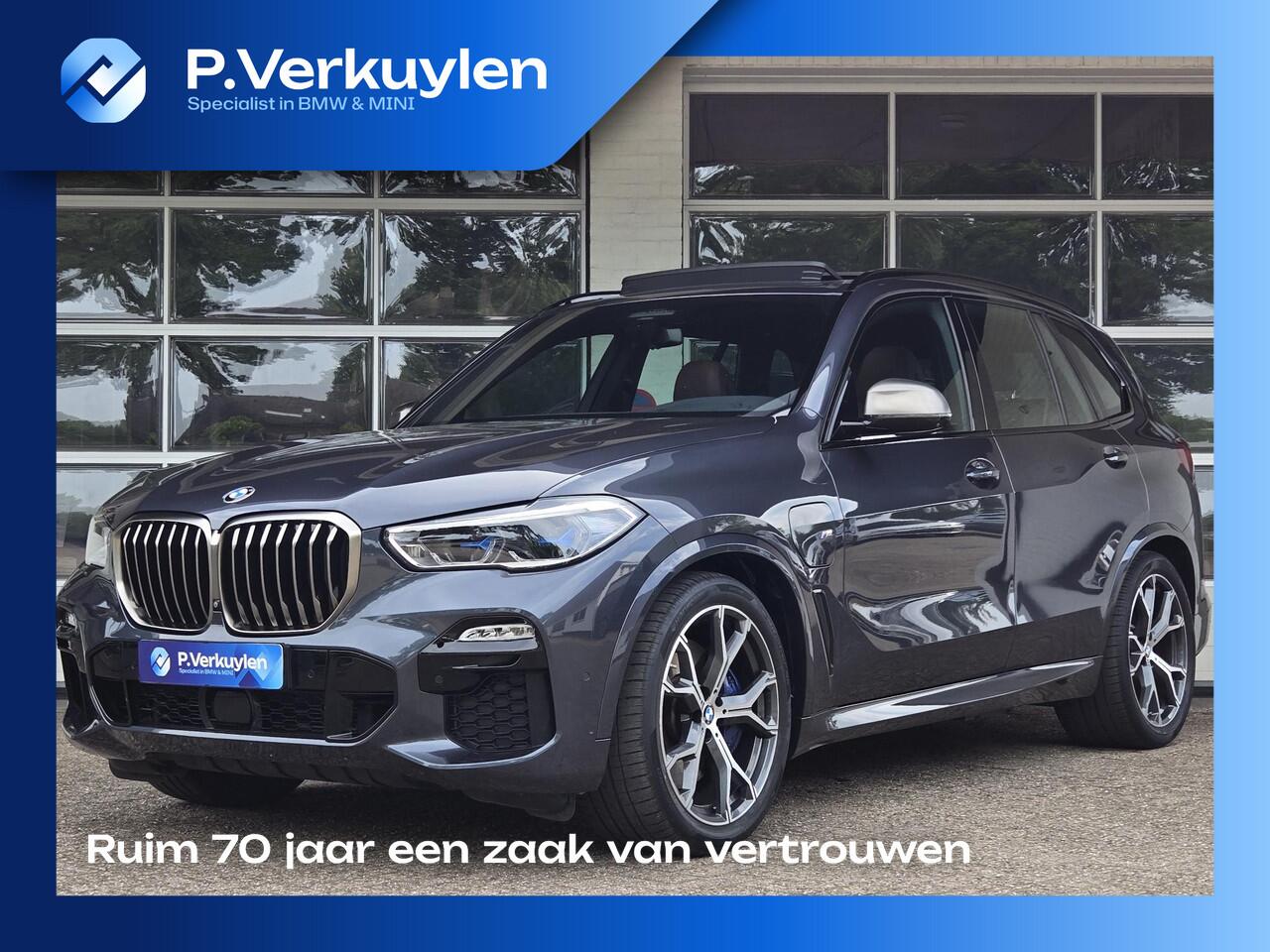 BMW X5 XDRIVE45E M SPORT | DRIVING PROFF. | PANORAMA | 360 CAMERA | SPORTSTOELEN | LASER | TREKHAAK |