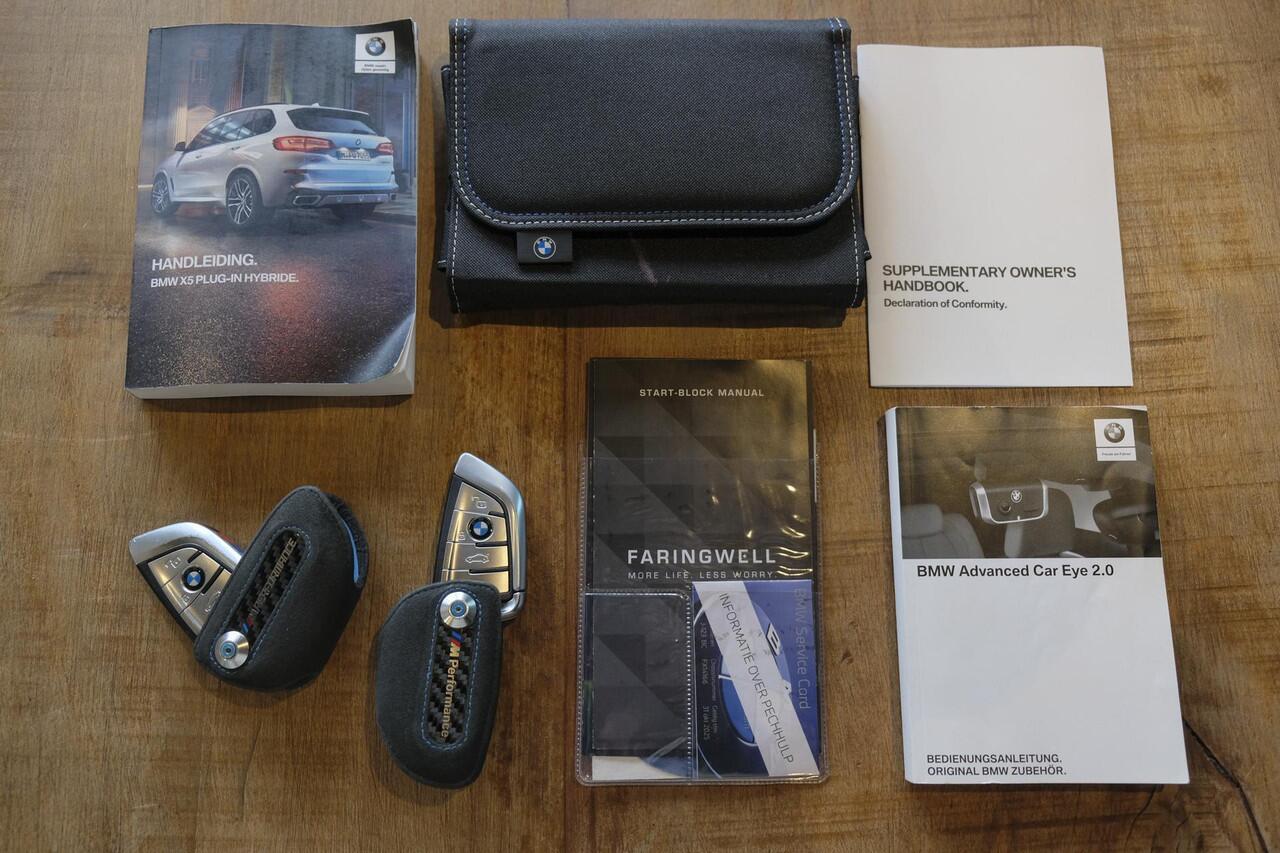 BMW X5 xDrive45e 394pk M-sport AC Schnitzer Panoramadak X5M Seats 4-wielsturing Carbon Laser 22" LMV NLauto