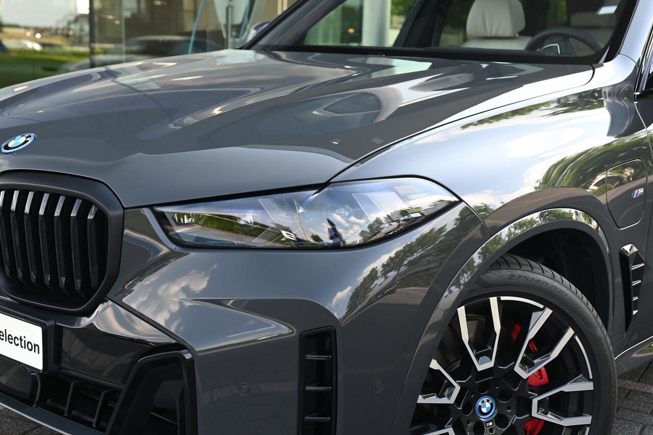 BMW X5 xDrive50e High Executive M Sport Automaat / Panoramadak / Trekhaak / Soft-Close / Massagefunctie / Parking Assistant Professional / Comfort Access / Stoelventilatie / Adaptieve LED