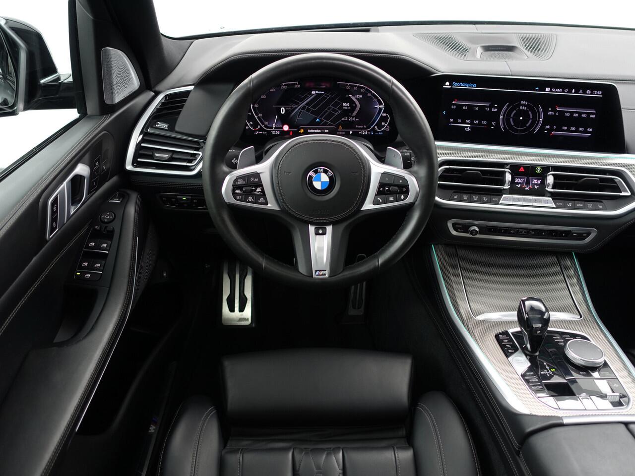 BMW X5 xDrive45e M Performance- Laser Led, Bowers Wilkins, Gekoelde bekerhouders, Panoramadak, 360 Camera, Head Up,