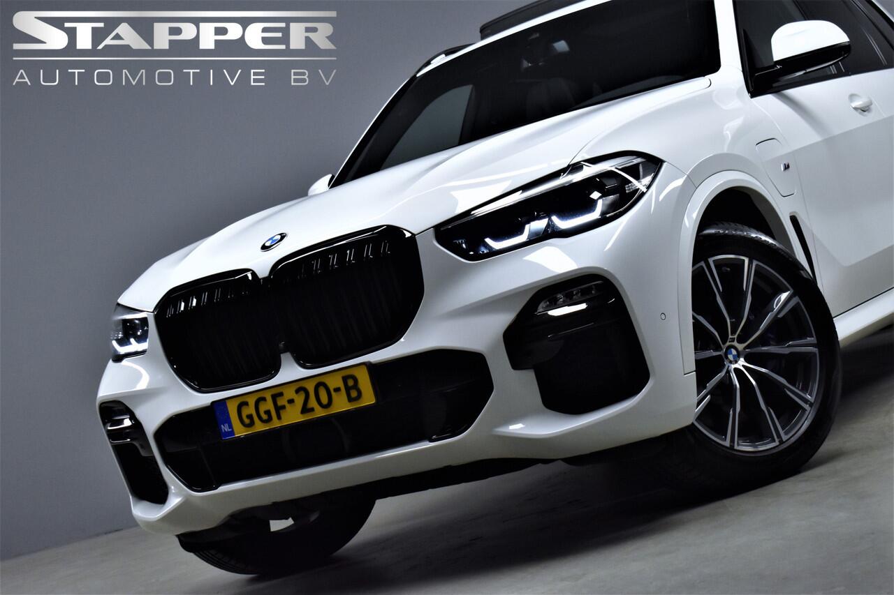 BMW X5 xDrive45e 399pk 6-Cil. Automaat M-Sport Pano/Trekhaak/H.Kardon/Virtual/Carplay/Head-Up/Cameras/Luchtvering