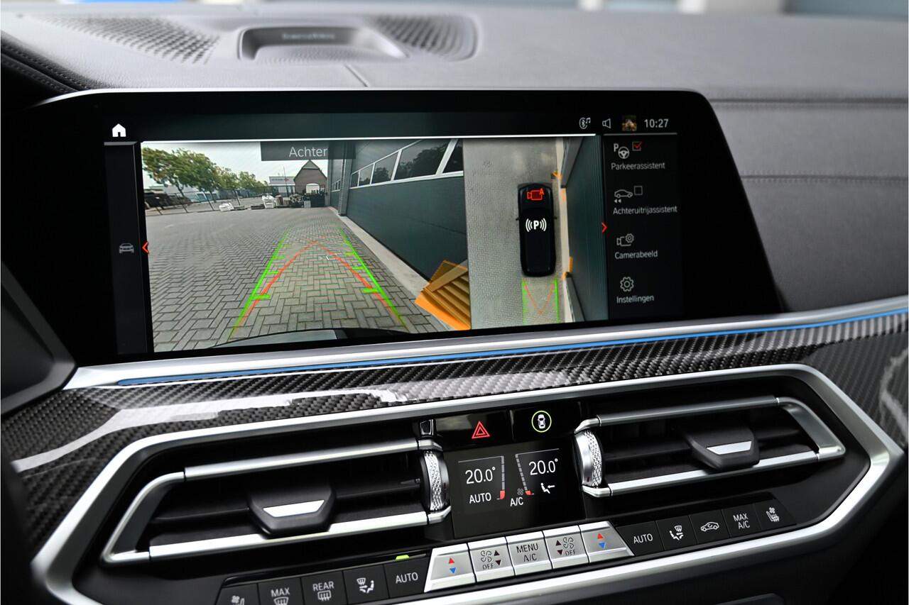 BMW X5 xDrive45e M-SPORT / SKYLOUNGE PANO / M-PERF SEATS / B&W / CARBON / LASER / HUD / 4 WIELSTURING