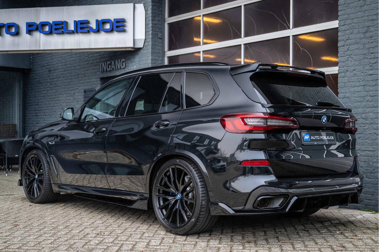 BMW X5 xDrive45e Executive M Sport, Pano Sky lounge, Head-Up, Soft-Close,Laser Led, Acc, Lucht/V, Surround View, Glas Applicaties,