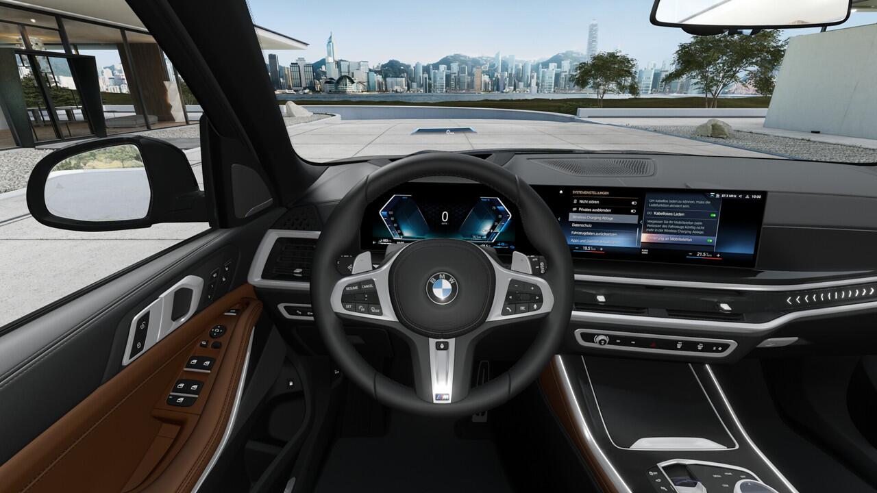 BMW X5 xDrive50e High Executive M Sport Automaat / Panoramadak / Trekhaak / Stoelventilatie / Soft-Close / Massagefunctie / Parking Assistant Professional / Adaptieve LED / Harman Kardon