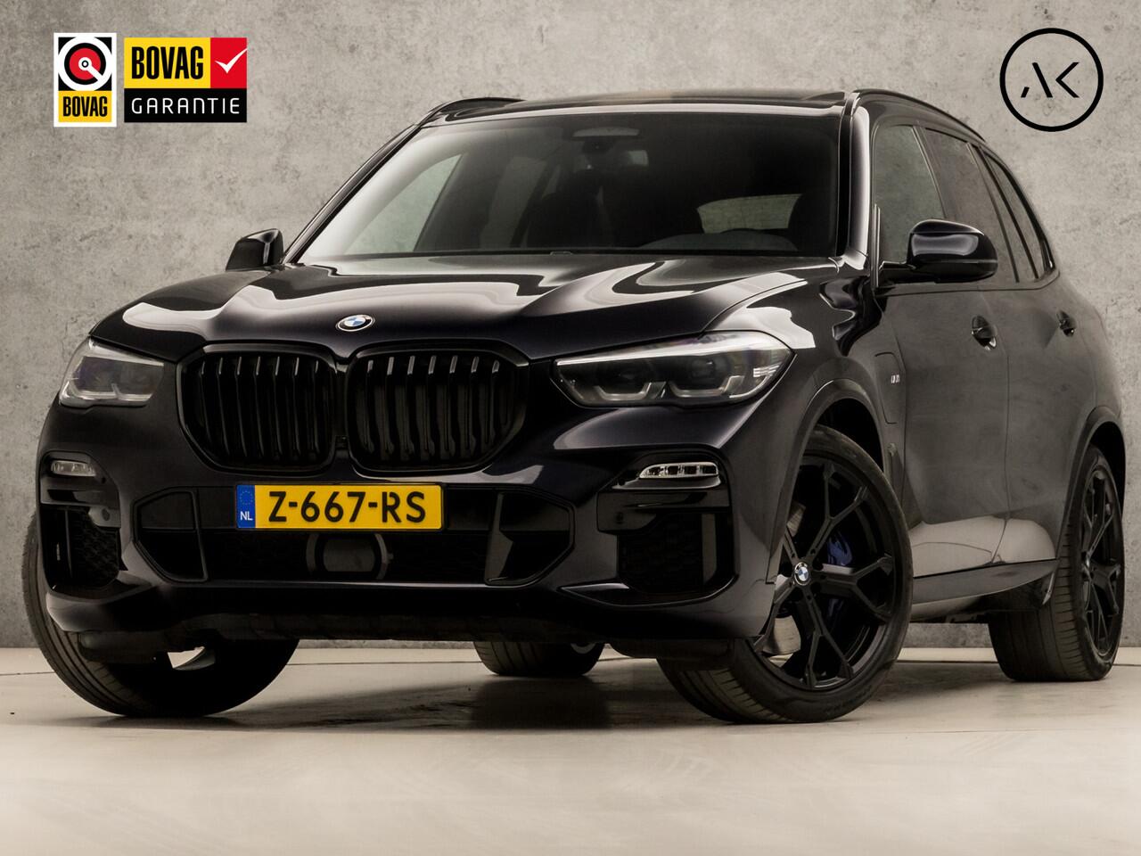 BMW X5 xDrive45e M Sport High Executive 395Pk Automaat (FULL OPTION, SKYLOUNGE PANORAMADAK, ALCANTARA HEMELBEKLEDING, M PAKKET, LUCHTVERING, APPLE CARPLAY, COMFORT ZETELS, LASER LED, ADAPTIVE CRUISE, HARMAN/KARDON, STUUR/STOELVERWA