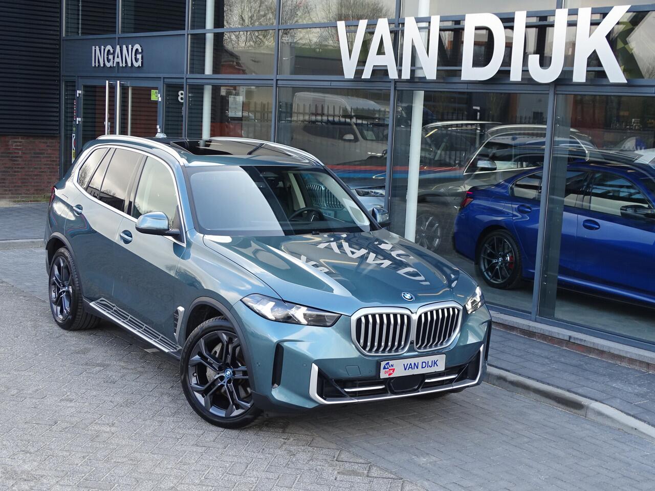 BMW X5 xDrive50e Pano.Dak Elek.Trekhaak Alu.Dorpel Cockpit Plus Leder 4-Zone airco Extra getint-glas Comfortzetels Harman/Kardon 21''LM velgen