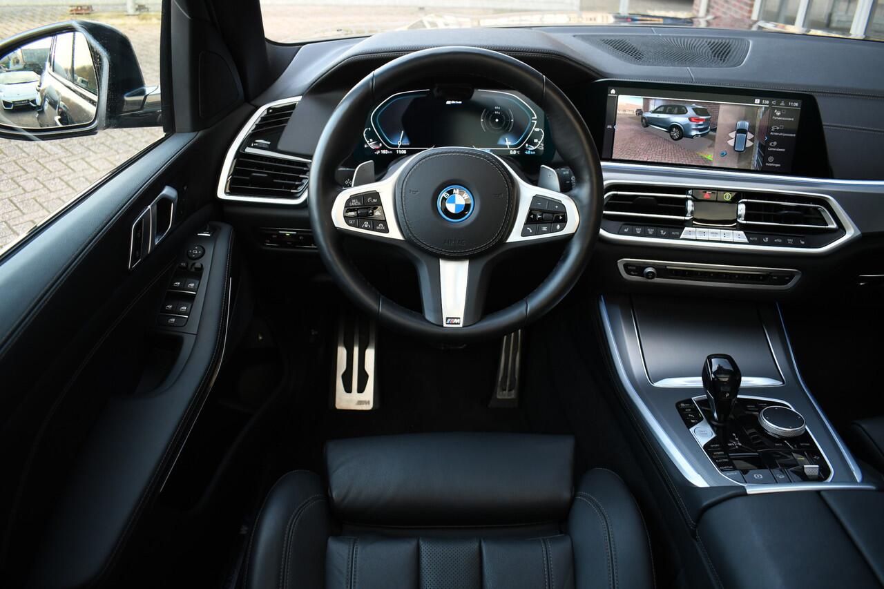 BMW X5 xDrive45e 394pk M-Sport Pano Trekh HUD ACC 360 Laser