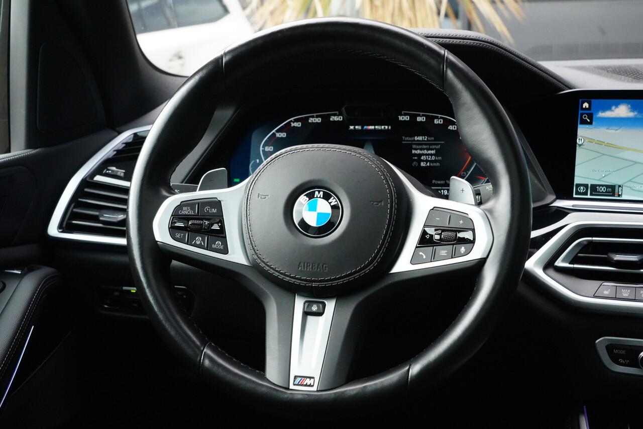 BMW X5 M50i M Sport High Executive 531pk Panoramadak/Stoelverwarming/360Camera